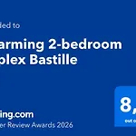 Charming 2-Bedroom Duplex Bastille