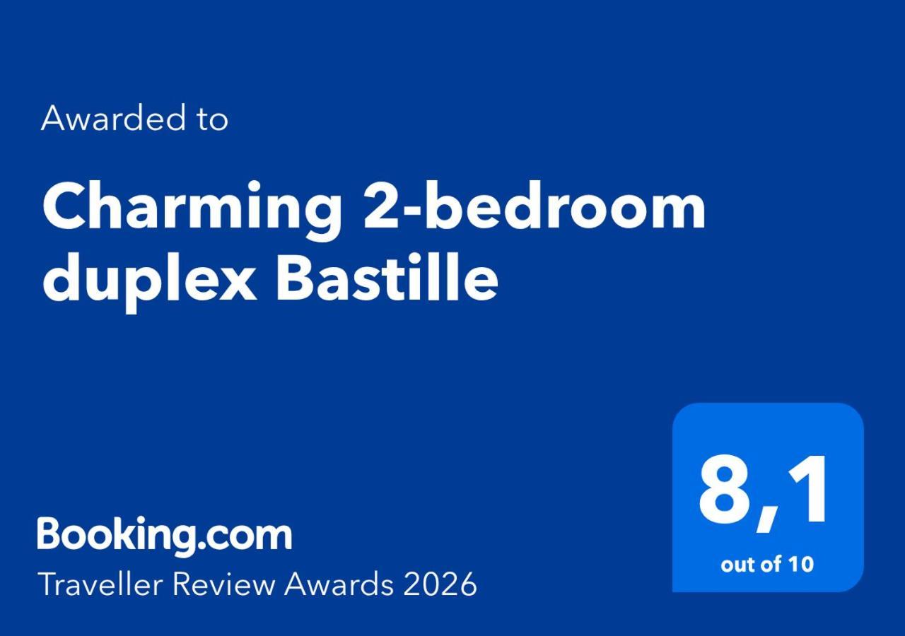 Charming 2-bedroom Duplex Bastille *